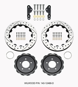 Picture of Wilwood WIL Rotor Kit Brake Rotors - 140-12468-D