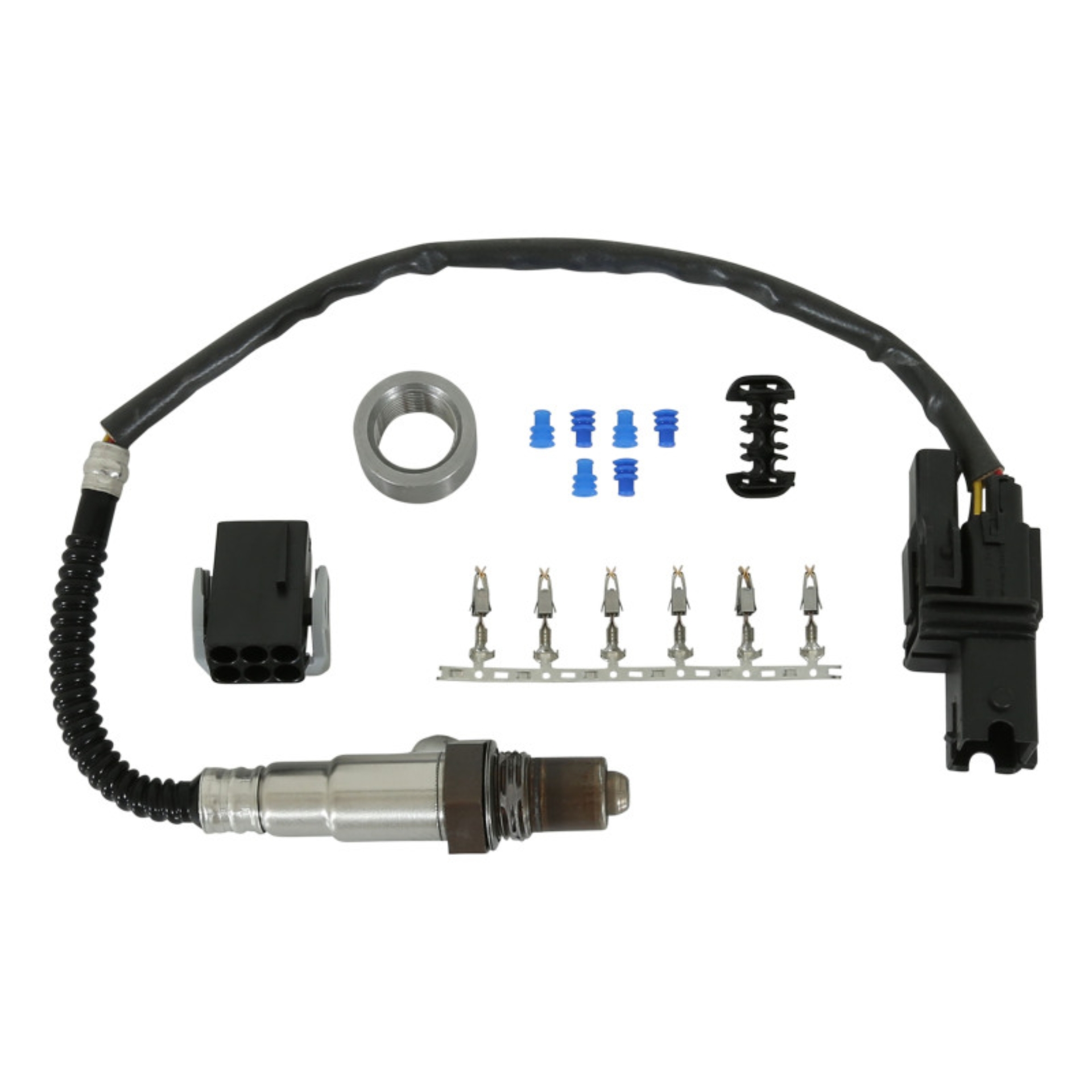Picture of AEM Universal EMS Wideband 02 Kit Sensor/ Bung/ Connector/ Wire-Seals/ Pins