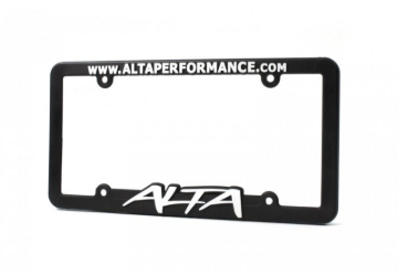 Picture of ALTA Plastic License Plate Frame