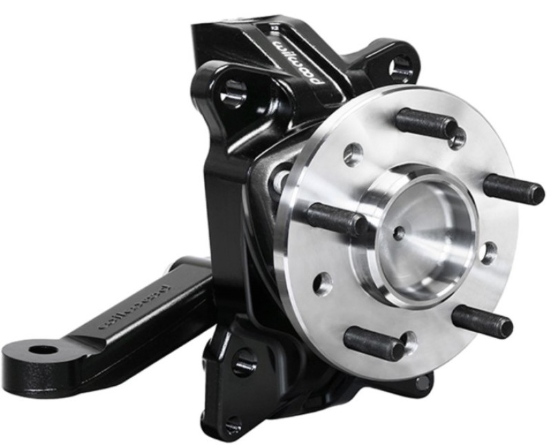 Picture of Wilwood Spindle Kit Pair w/ Hub & Steering Arm 63-70 C10 Pickup 2.50in Drop