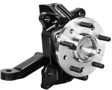 Picture of Wilwood Spindle Kit Pair w/ Hub & Steering Arm 63-70 C10 Pickup 2.50in Drop