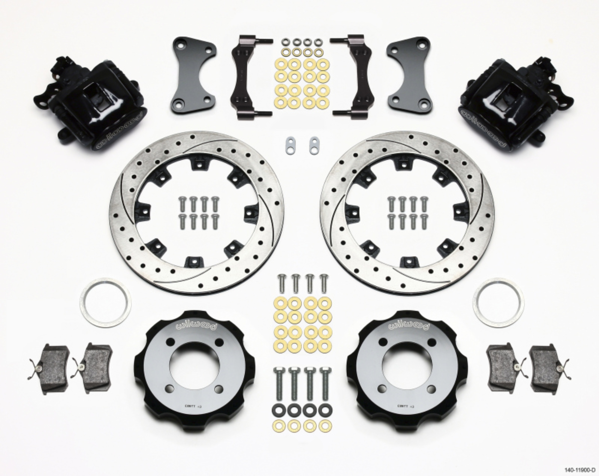 Picture of Wilwood WIL Parking Brake Brake Kit Brake Calipers - 140-11900-D