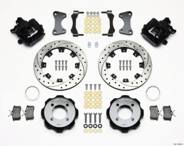 Picture of Wilwood Combination Parking Brake Rear Kit 11.75in Drilled 2011 Fiesta Rear