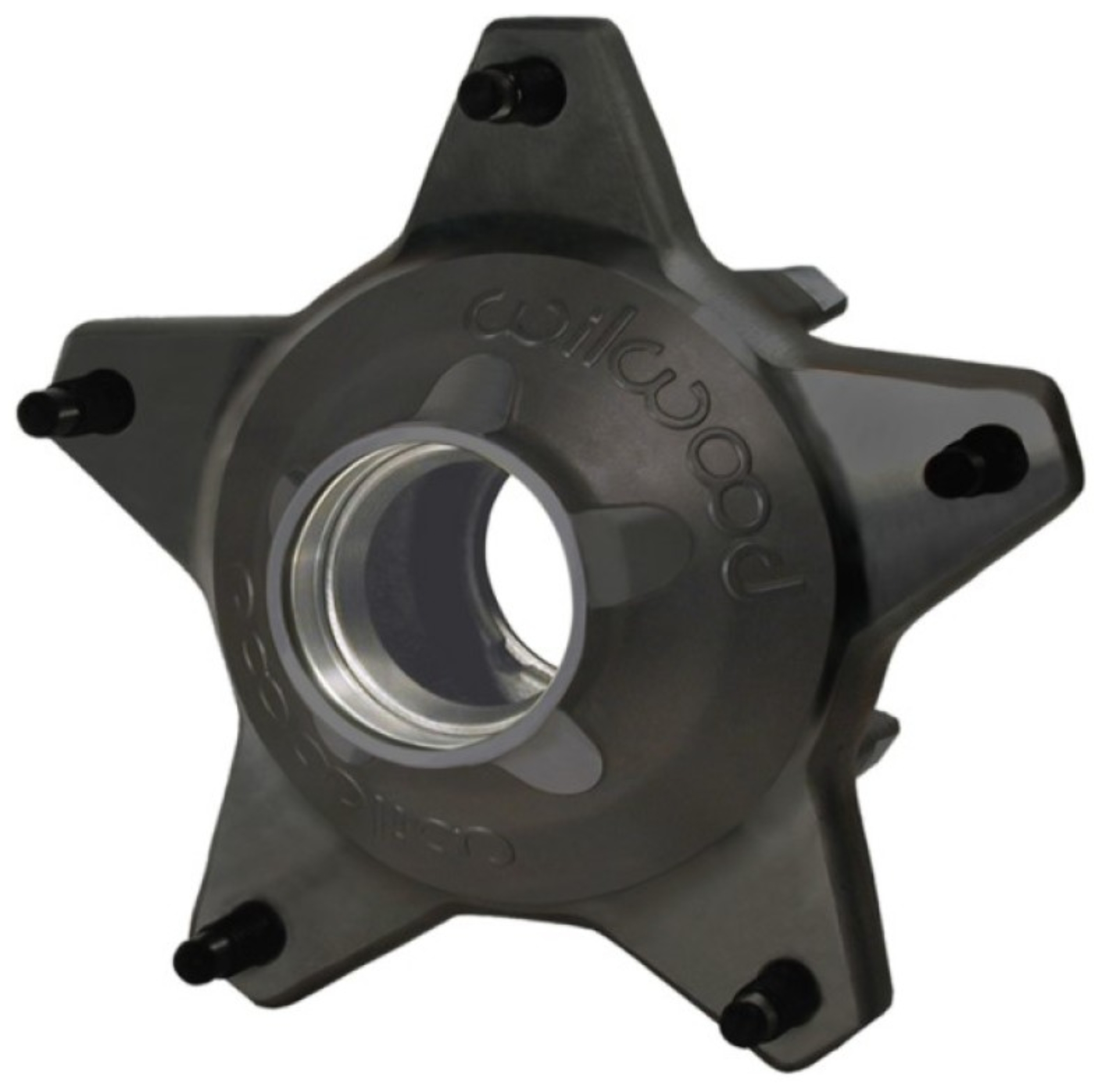 Picture of Wilwood Hub-Starlite 55 Front w/Cap Std. Offset 5/8 Studs-Drilled-Black