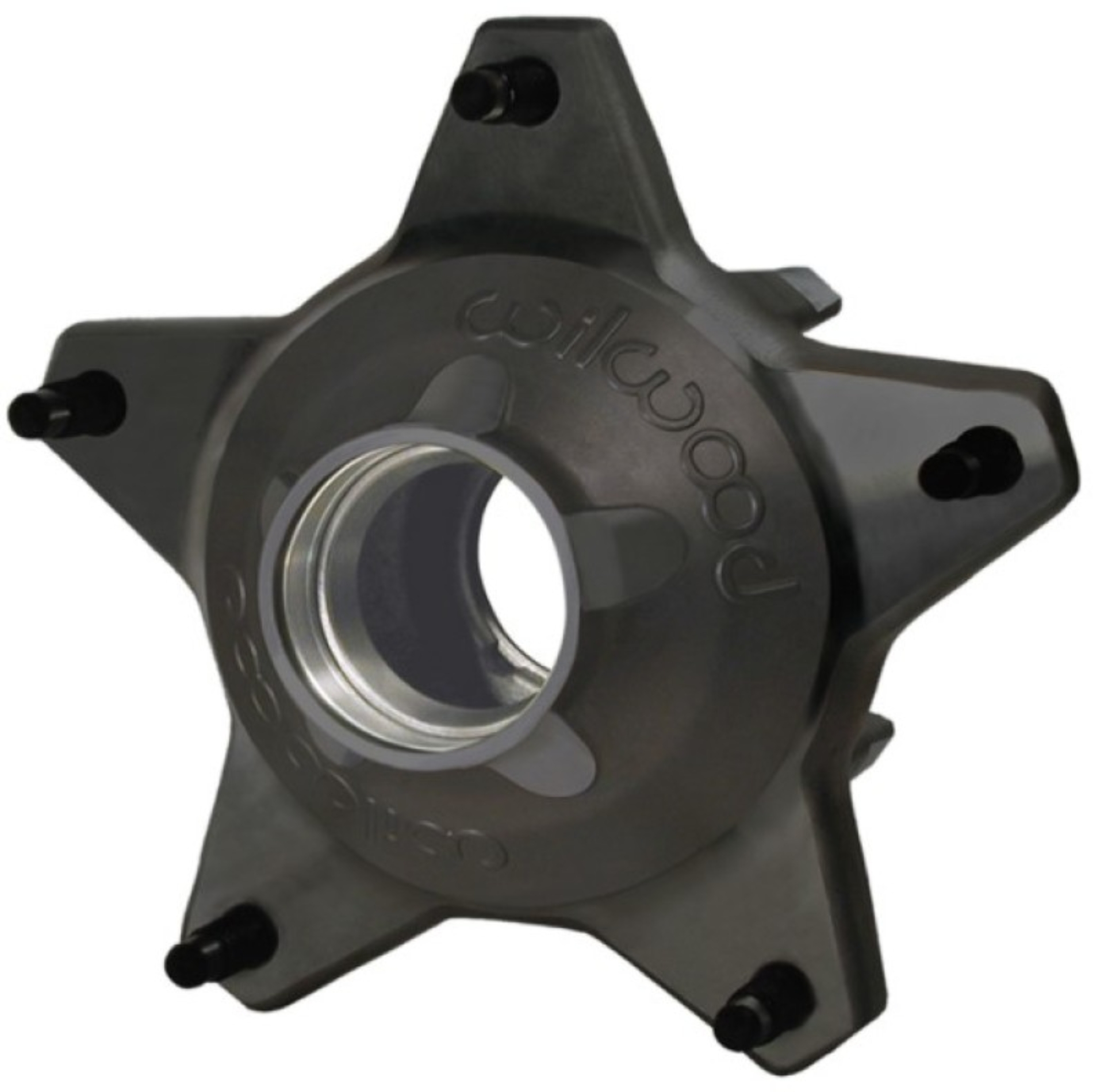 Picture of Wilwood Hub-Starlite 55 Front w/Snap-Cap Std. Offset 5/8 C Studs-Black