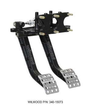 Picture of Wilwood Adjustable-Trubar Dual Pedal - Brake / Clutch - Rev. Swing Mount - 5.1:1