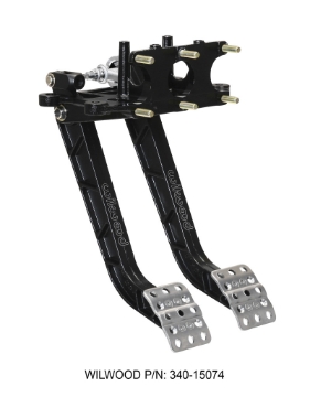 Picture of Wilwood Adjustable-Trubar Dual Pedal - Brake / Clutch - Rev. Swing Mount - 6.25:1