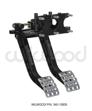 Picture of Wilwood Adjustable Dual Pedal - Brake / Clutch - Rev. Swing Mount - 5.1:1