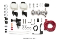 Picture of Wilwood Tandem Remote M/C Kit w L/H Bracket & Prop Valve - 1in Bore Ball Burnished