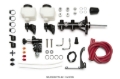 Picture of Wilwood Tandem Remote M/C Kit w L/H Bracket & Prop Valve - 7/8in Bore Black-W/Pushrod