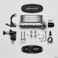 Picture of Wilwood HV Tandem M/C Kit w L/H Bracket & Prop Valve - 1in Bore