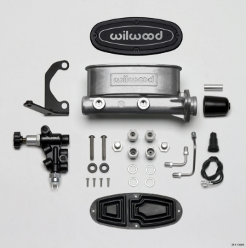 Picture of Wilwood HV Tandem M/C Kit w L/H Bracket & Prop Valve - 1in Bore