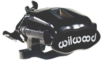 Picture of Wilwood Caliper-Combination Parking Brake-Pos 13-L/H-Black 41mm piston .81in Disc
