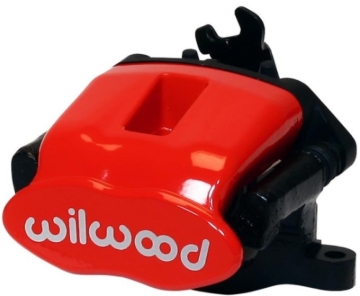 Picture of Wilwood Caliper-Combination Parking Brake-R/H-Red 41mm piston .81in Disc