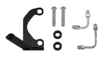 Picture of Wilwood Tandem Remote Master Cylinder to Prop valve Bracket L/H & Line Kit