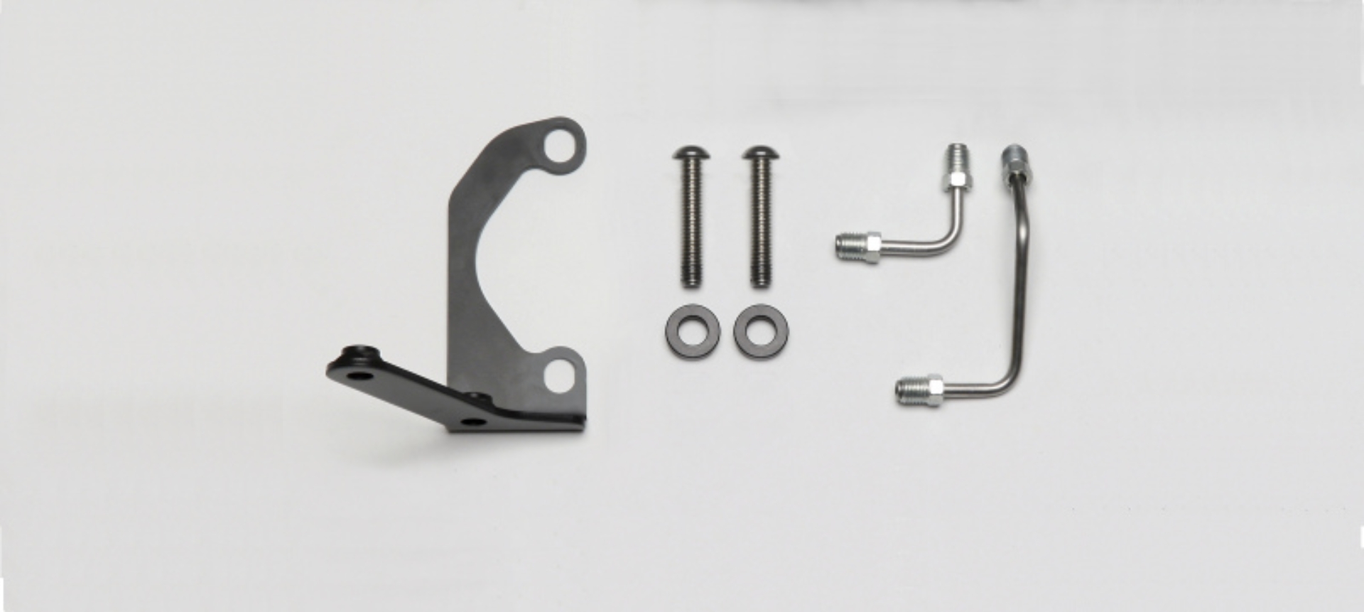Picture of Wilwood Tandem Master Cylinder to Prop valve Bracket L/H & Line Kit