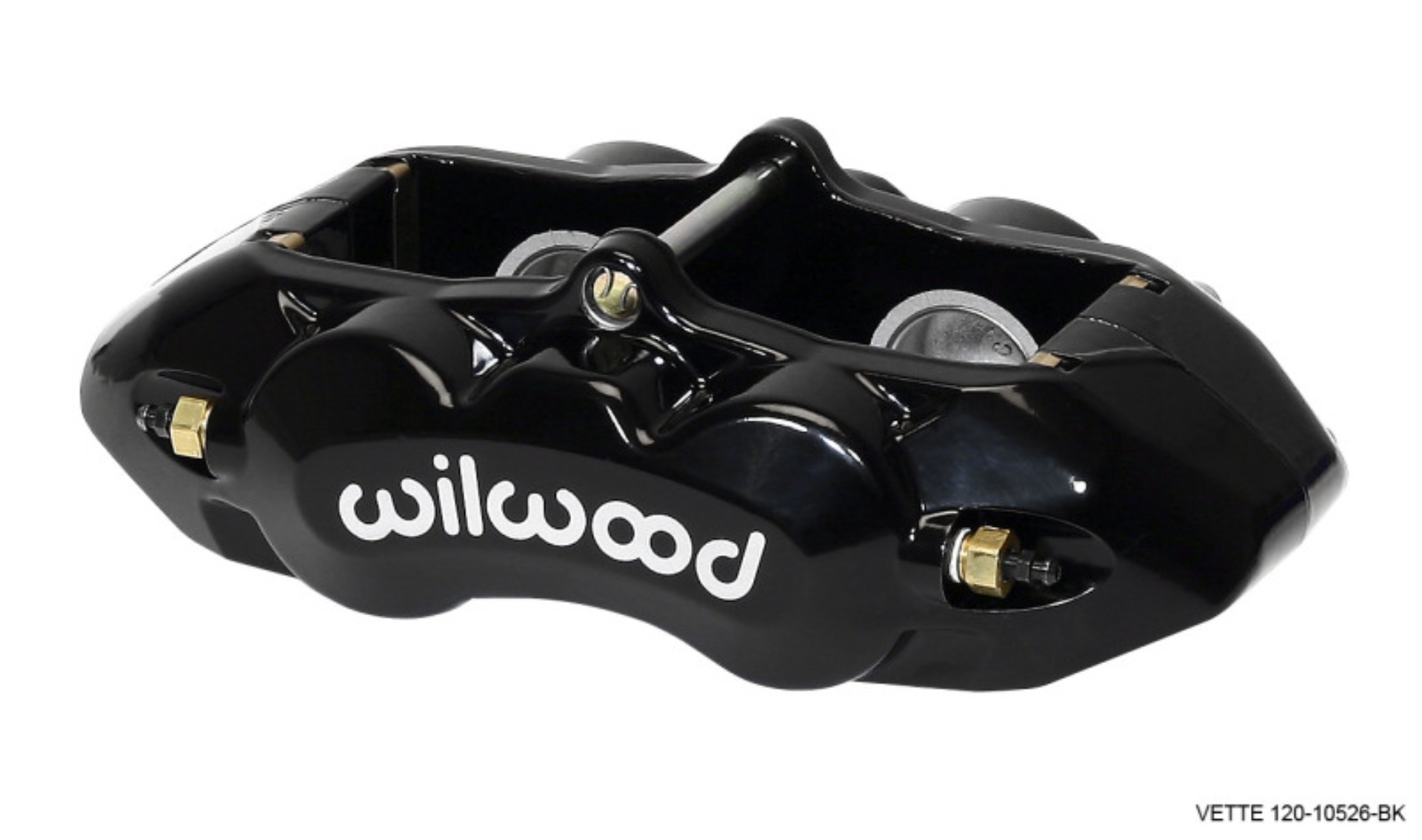 Picture of Wilwood Caliper-D8-4 Rear Black 1.38in Pistons 1.25in Disc