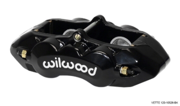 Picture of Wilwood Caliper-D8-4 Rear Black 1.38in Pistons 1.25in Disc