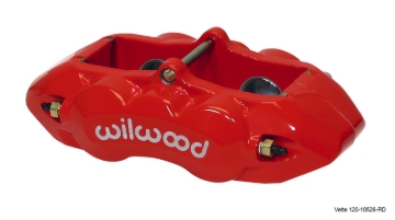 Picture of Wilwood Caliper-D8-4 Rear Red 1.38in Pistons 1.25in Disc