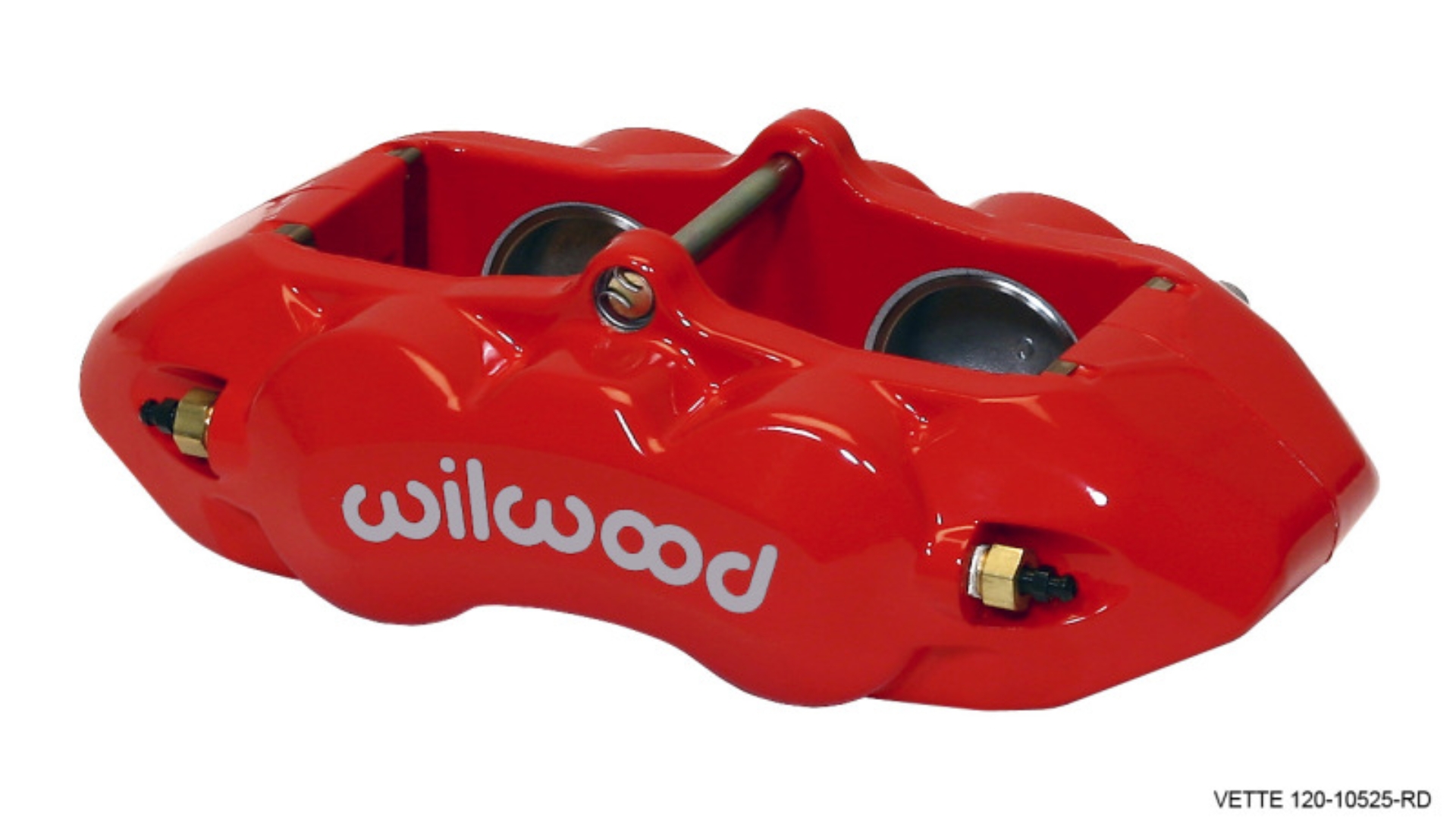 Picture of Wilwood Caliper-D8-4 Front Red 1.88in Pistons 1.25 Disc