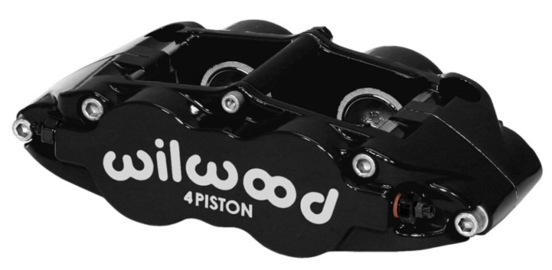 Picture of Wilwood Caliper-Narrow Superlite 4R - Black 1.12/1.12in Pistons 0.81in Disc