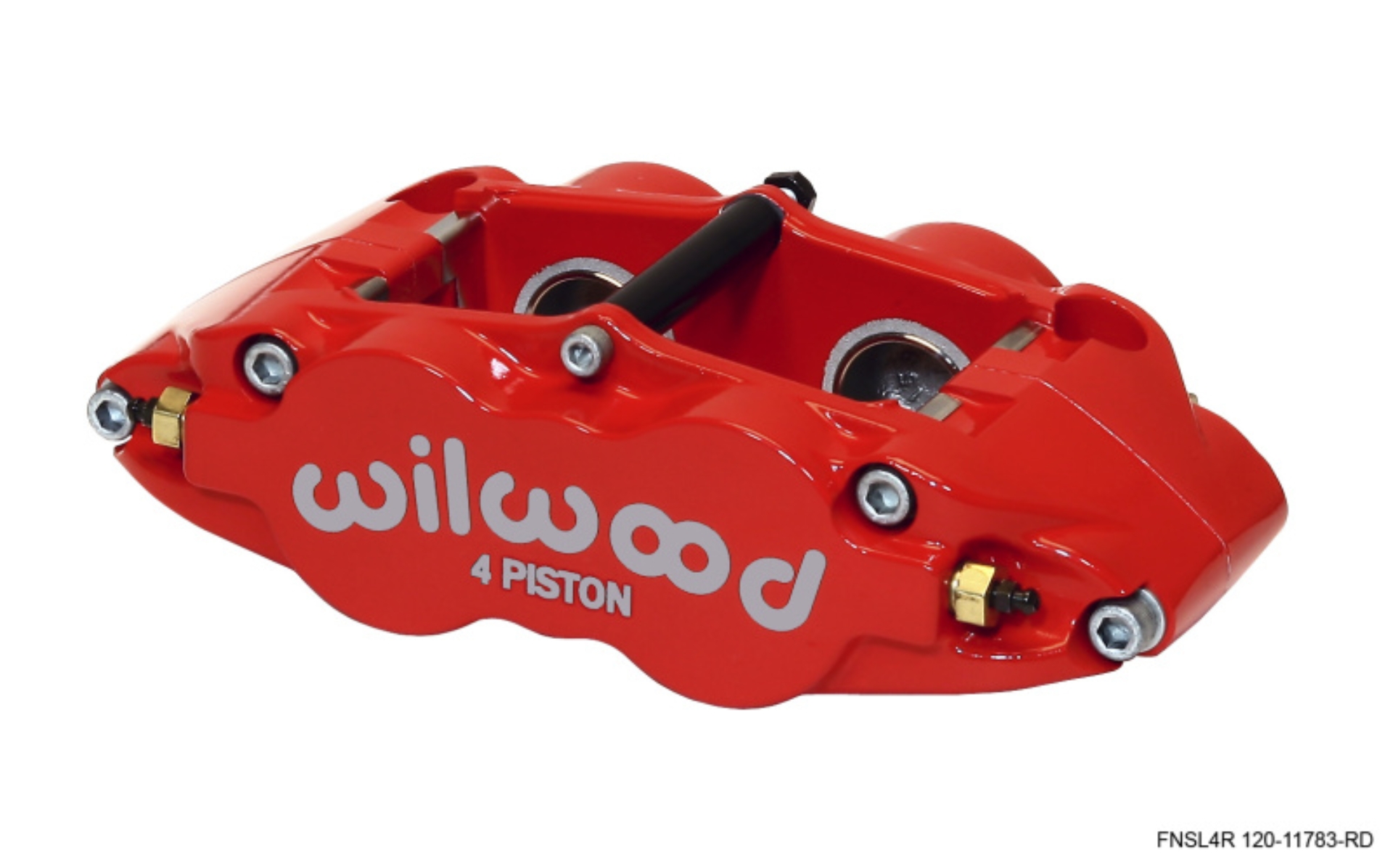 Picture of Wilwood Caliper-Narrow Superlite 4R - Red 1.25/1.25in Pistons 1.10in Disc