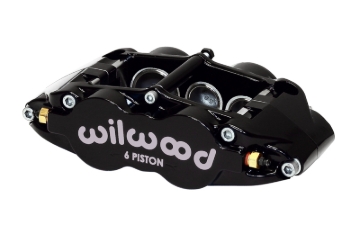 Picture of Wilwood Caliper-Narrow Superlite 6R-RH - Black 1.62/1.12/1.12in Pistons 1.25in Disc