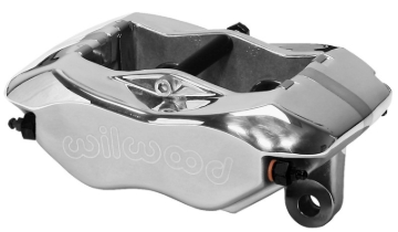 Picture of Wilwood Caliper-Forged Narrow Dynalite 3.50in Mount Polished 1.12in Pistons .38in Disc