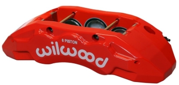 Picture of Wilwood Caliper-TX6R- R/H - Red 1.75/1.62/1.62in Pistons 1.38in Disc