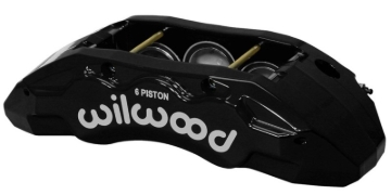 Picture of Wilwood Caliper-TX6R- L/H - Black 1.75/1.62/1.62in Pistons 1.38in Disc