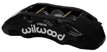 Picture of Wilwood Caliper-TX6R- L/H - Black 2.00/1.88/1.88in Pistons 1.38in Disc