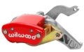 Picture of Wilwood Caliper-MC4 Mechanical-L/H - Red w/ Logo 1.19in Piston .81in Disc