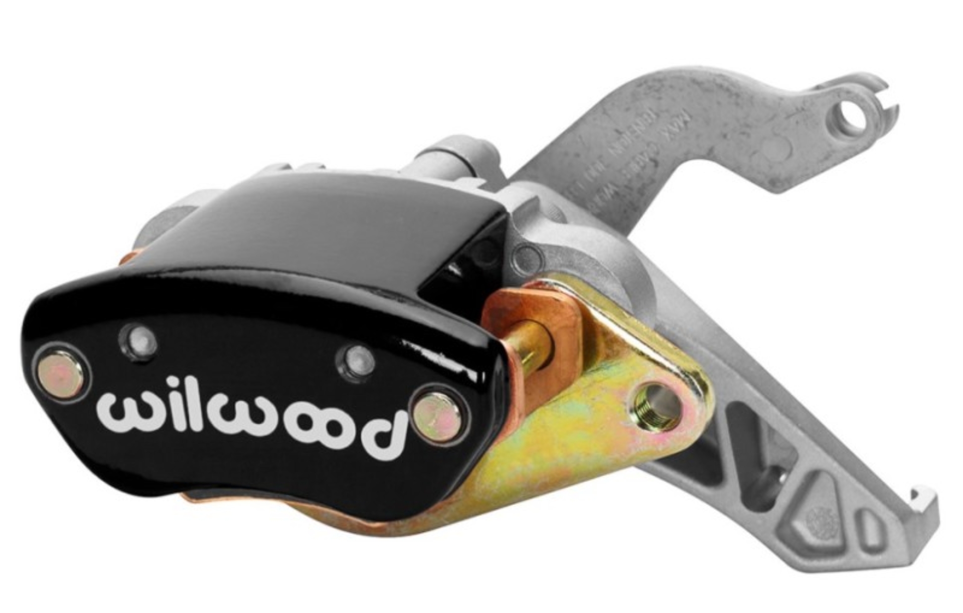 Picture of Wilwood Caliper-MC4 Mechanical-L/H - Black w/ Logo 1.19in Piston .81in Disc