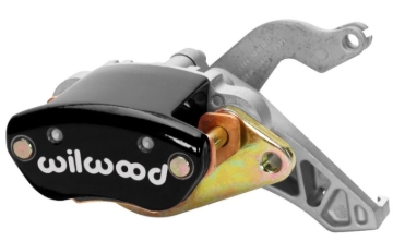Picture of Wilwood Caliper-MC4 Mechanical-R/H - Black w/ Logo 1.19in Piston .81in Disc