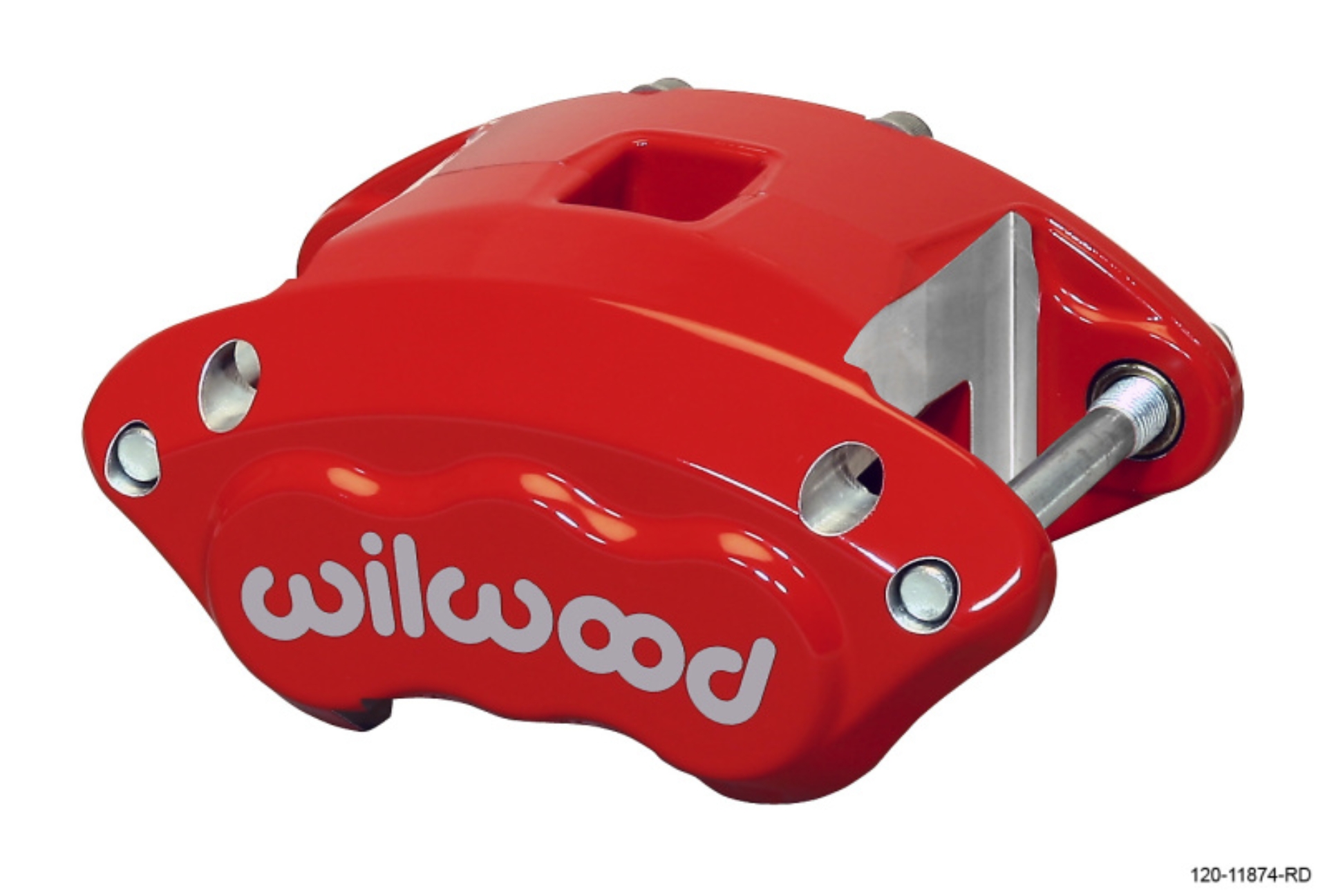 Picture of Wilwood Caliper-D154-Red 1.12/1.12in Pistons 1.04in Disc