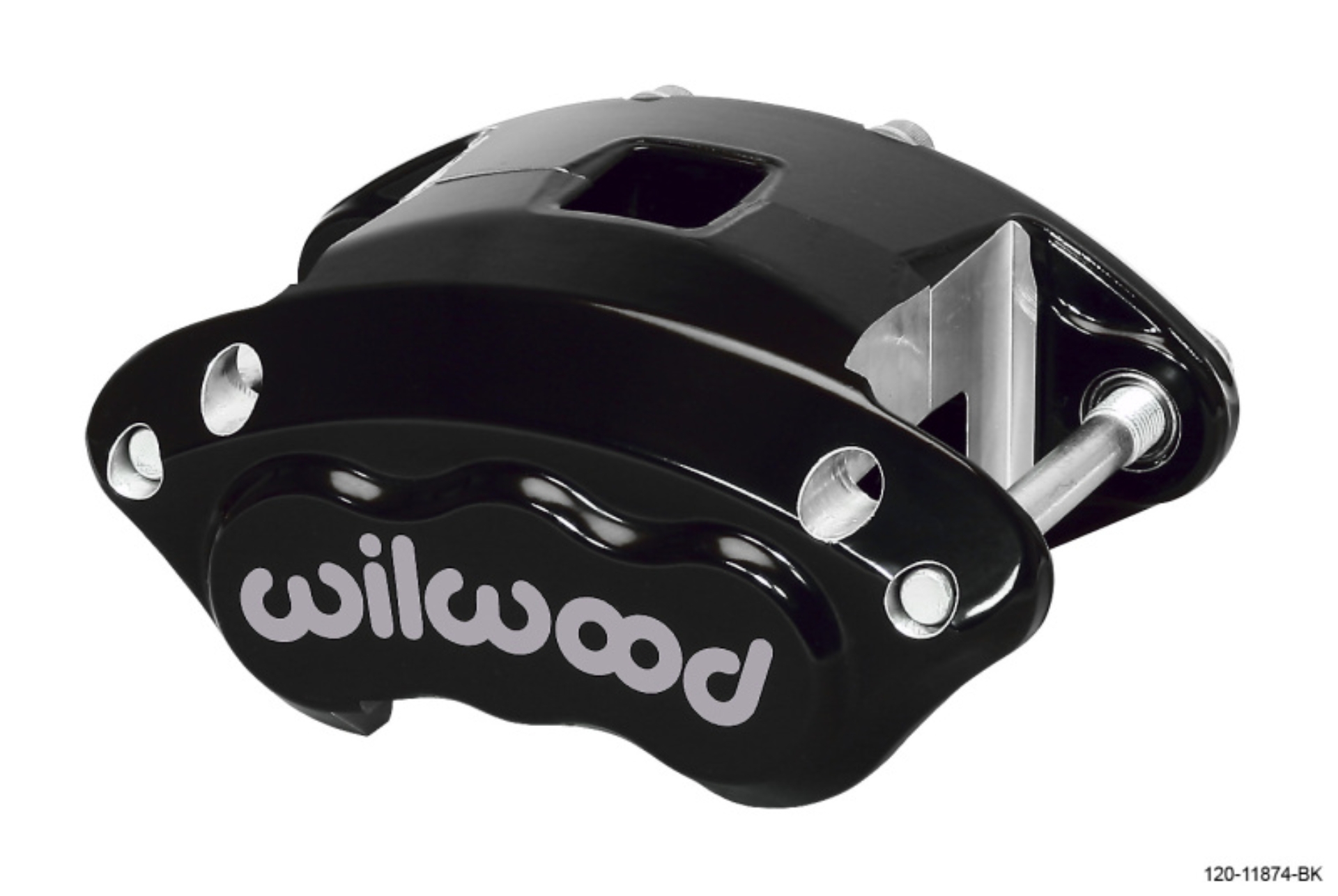 Picture of Wilwood Caliper-D154-Black 1.12/1.12in Pistons 1.04in Disc
