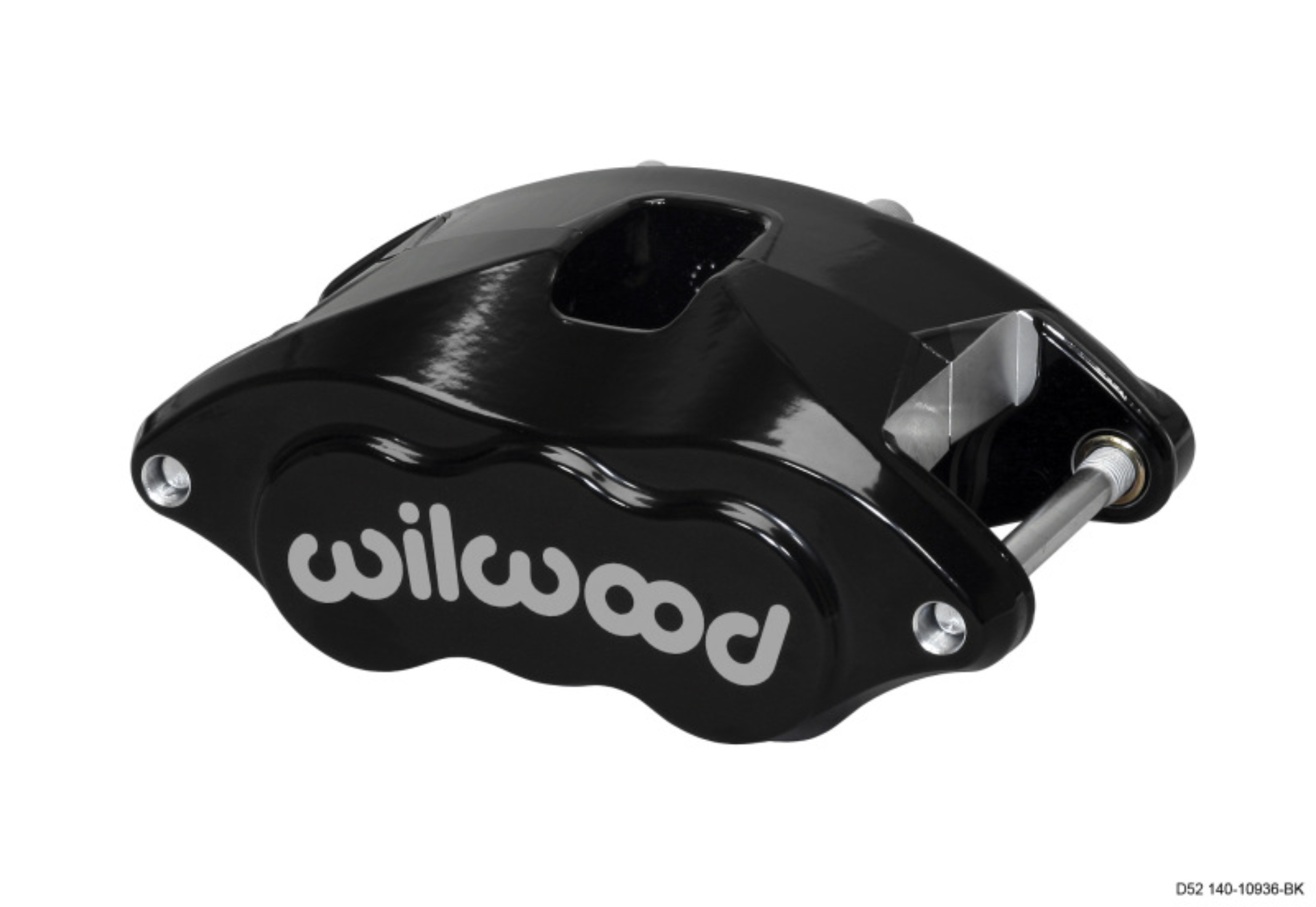 Picture of Wilwood Caliper-D52-Black Pwdr 2.00/2.00in Pistons 1.28in Disc