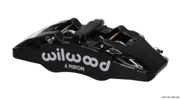 Picture of Wilwood Caliper-Forged Dynapro 6 5.25in Mount-L/H 1.62/1.38in/1.38in Pistons .38in Disc