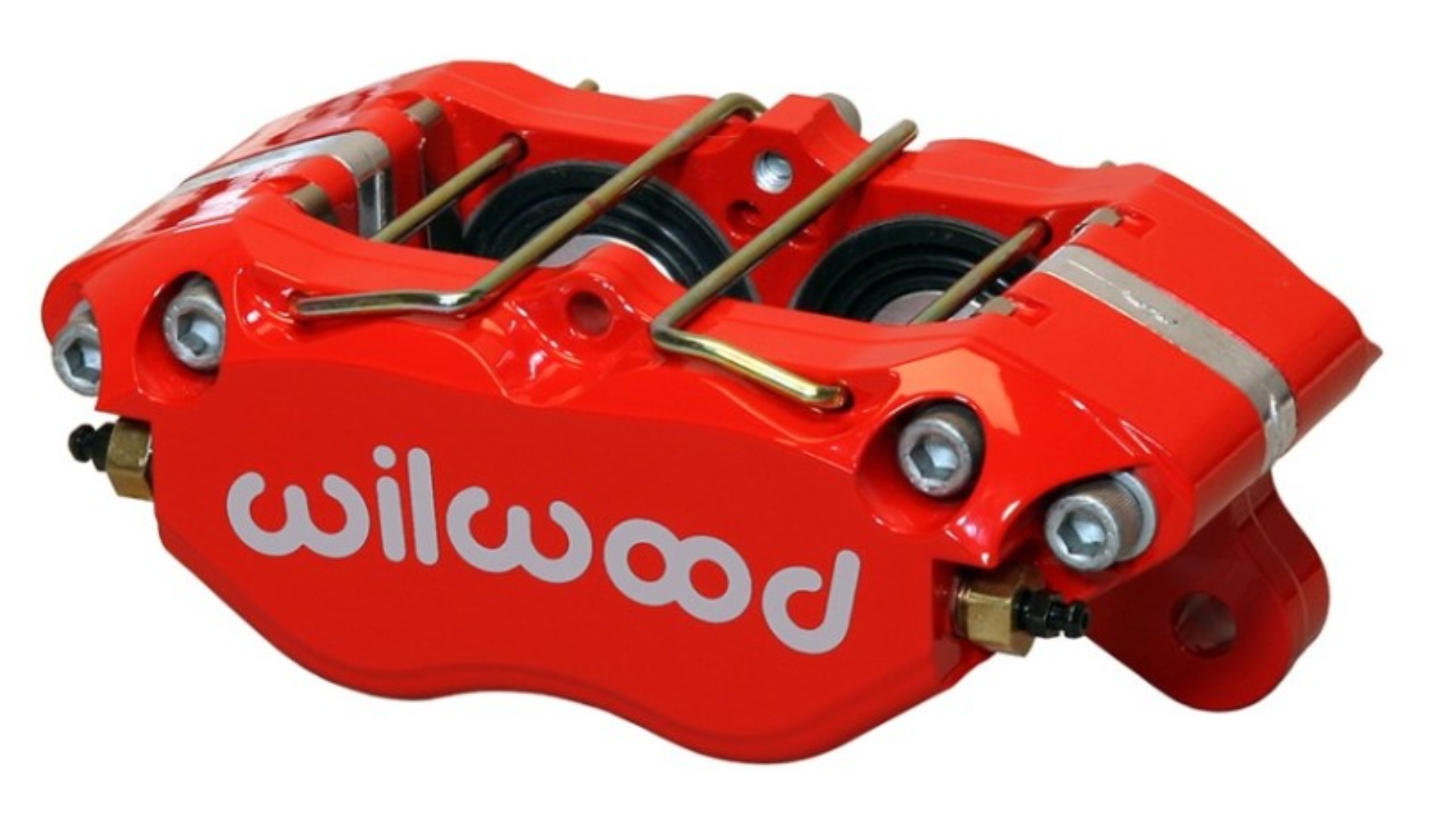 Picture of Wilwood Caliper-Dynapro Dust-Boot 5.25in Mount - Red 1.75in Pistons 1.00in Disc