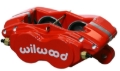 Picture of Wilwood Caliper-Forged Dynalite-M-Red 1.75in Pistons 1.25in Disc
