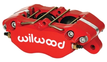 Picture of Wilwood Caliper-Dynapro 5.25in Mount-Red 1.00in Pistons .81in Disc