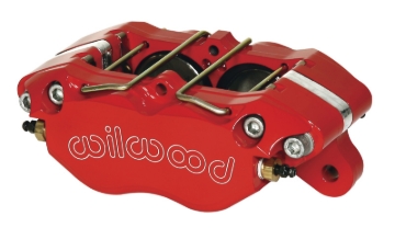 Picture of Wilwood Caliper-Dynapro 5.25in Mount - Red 1.75in Pistons .81in Disc