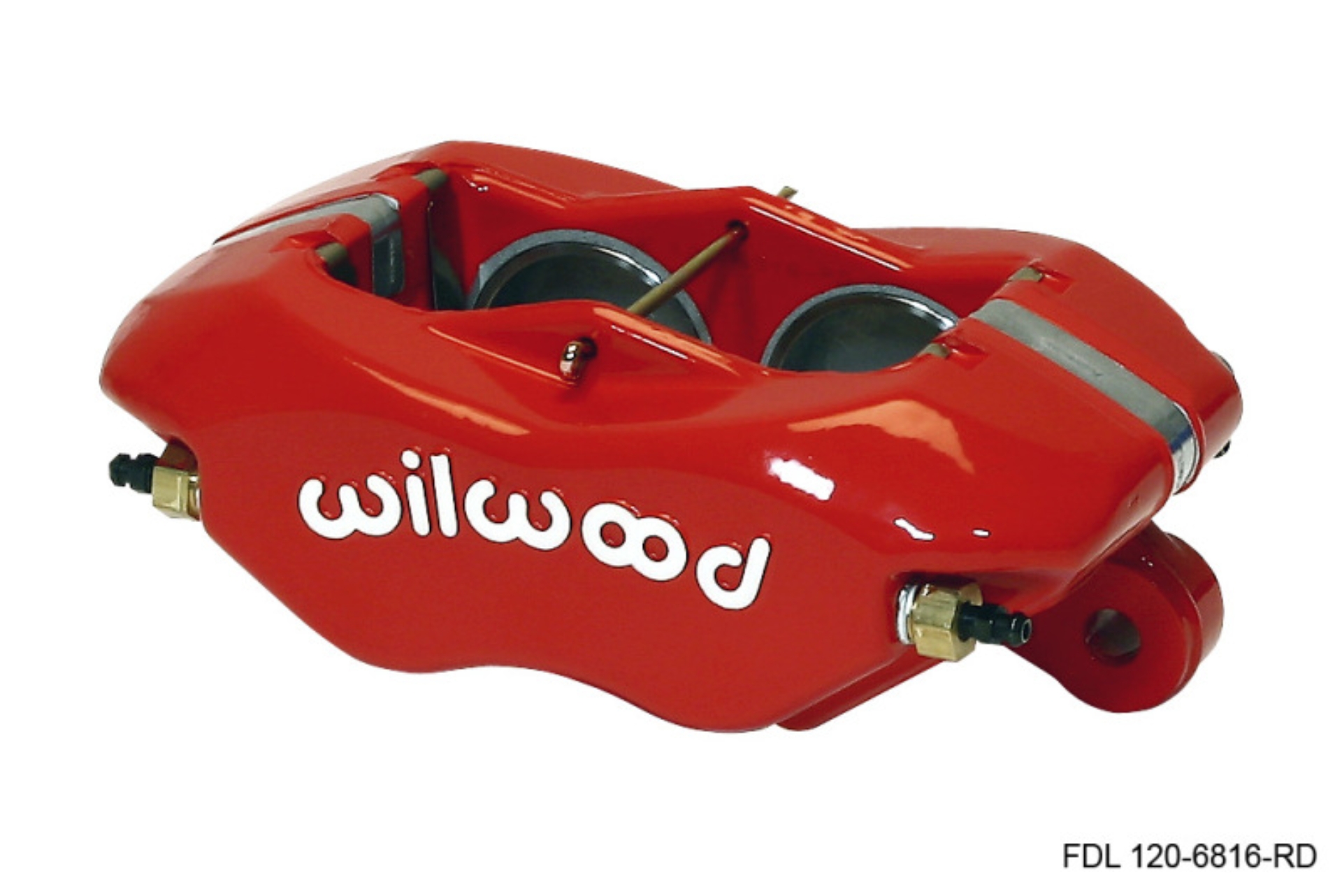 Picture of Wilwood Caliper-Forged Dynalite-Red 1.75in Pistons .81in Disc