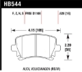 Picture of Hawk 06 Audi A6 Quattro Avant / 06-09 A6 Quattro  HP+ Rear Brake Pads