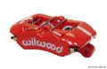 Picture of Wilwood Caliper-Dynapro Low-Profile 5.25in Mount - Red 1.12in Pistons .81in Disc