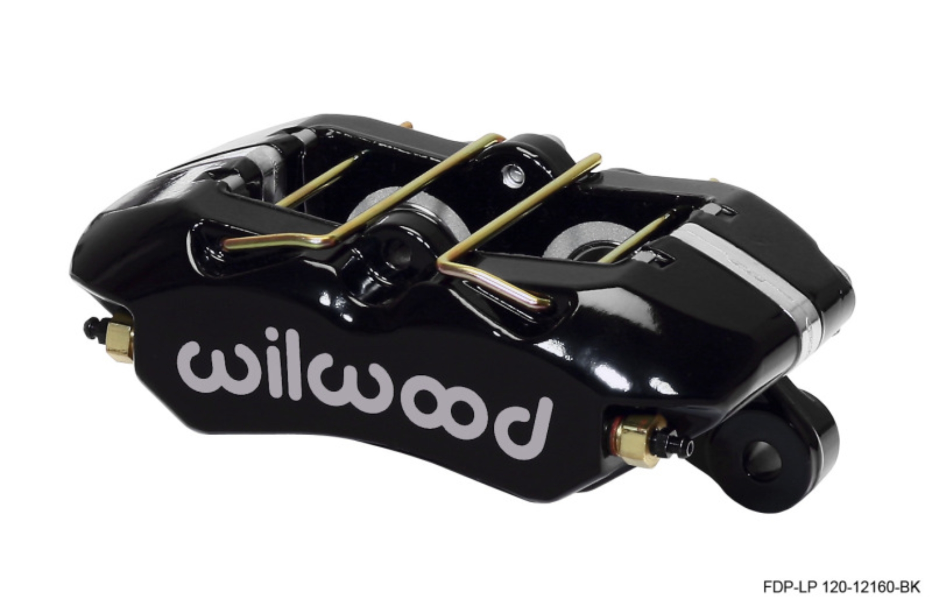 Picture of Wilwood Caliper-Dynapro Low-Profile 5.25in Mount - Blk Pwd 1.12in Pistons .81in Disc