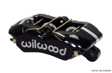 Picture of Wilwood Caliper-Dynapro Low-Profile 5.25in Mount - Blk Pwd 1.12in Pistons .81in Disc