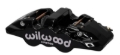 Picture of Wilwood Caliper-Aero4 - Black 1.12/1.12in Pistons 0.81in Disc