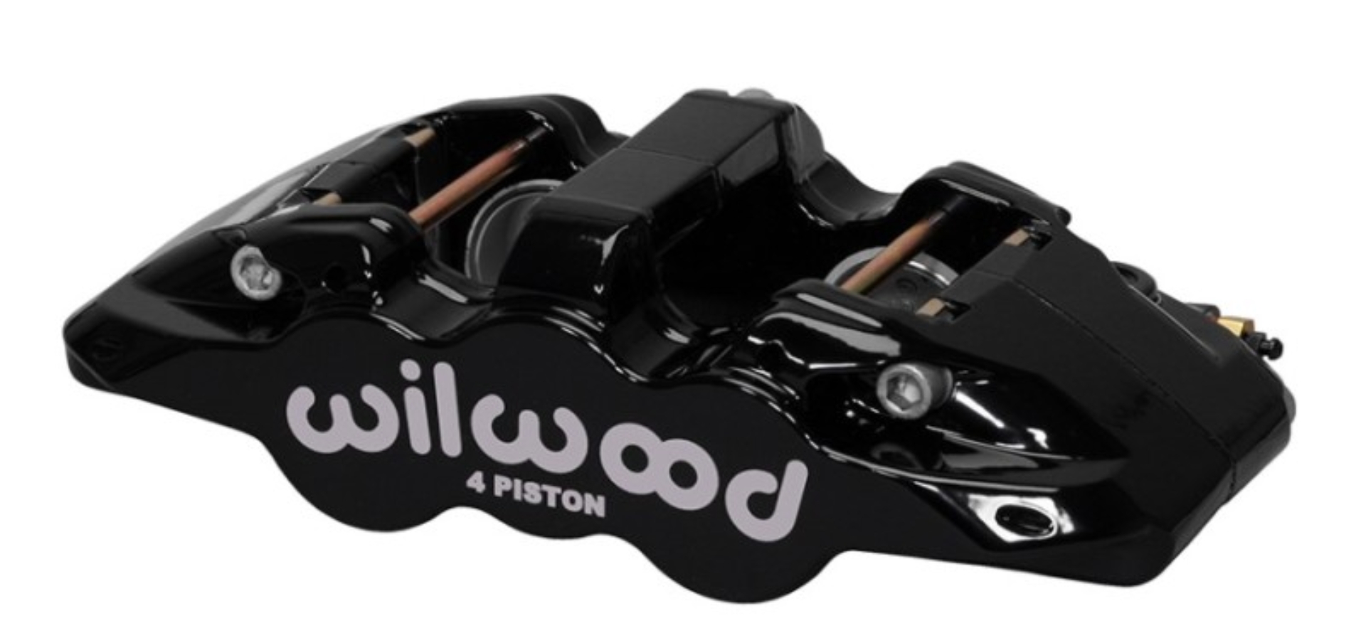 Picture of Wilwood Caliper-Aero4 - Black 1.12/1.12in Pistons 0.81in Disc