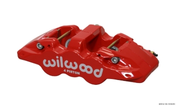 Picture of Wilwood Caliper-Aero4 - Red 1.12/1.12in Pistons 1.10in Disc